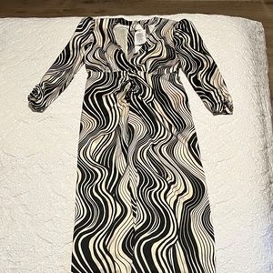Mango long dress size 6